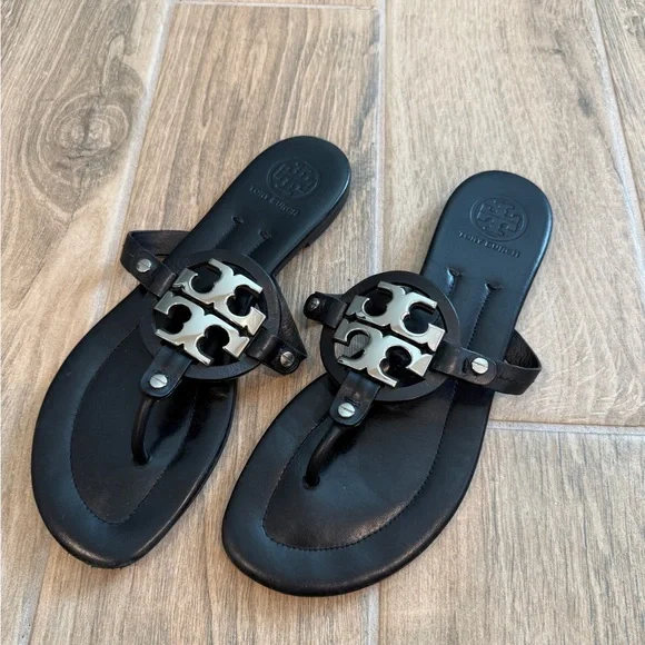 Tory Burch Metal Miller Sandals - Picture 3 of 14
